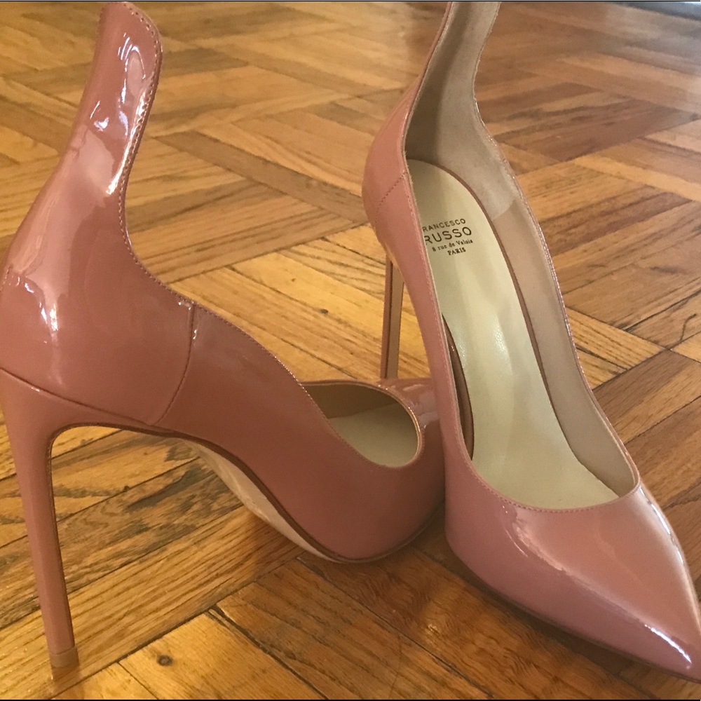 Francesco Russo -  Absolutely gorgeous pumps!  Patent-leather - Sexy s 8 - 38½